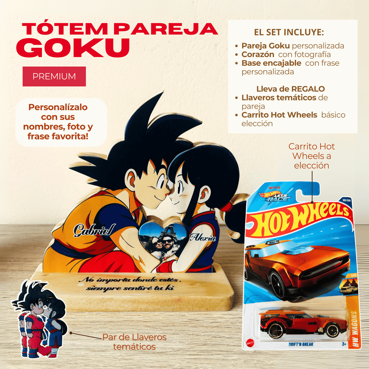 Box Pareja Versión Goku PREMIUM