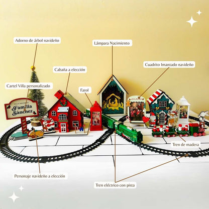 Villa Navideña XL + Tren Polar