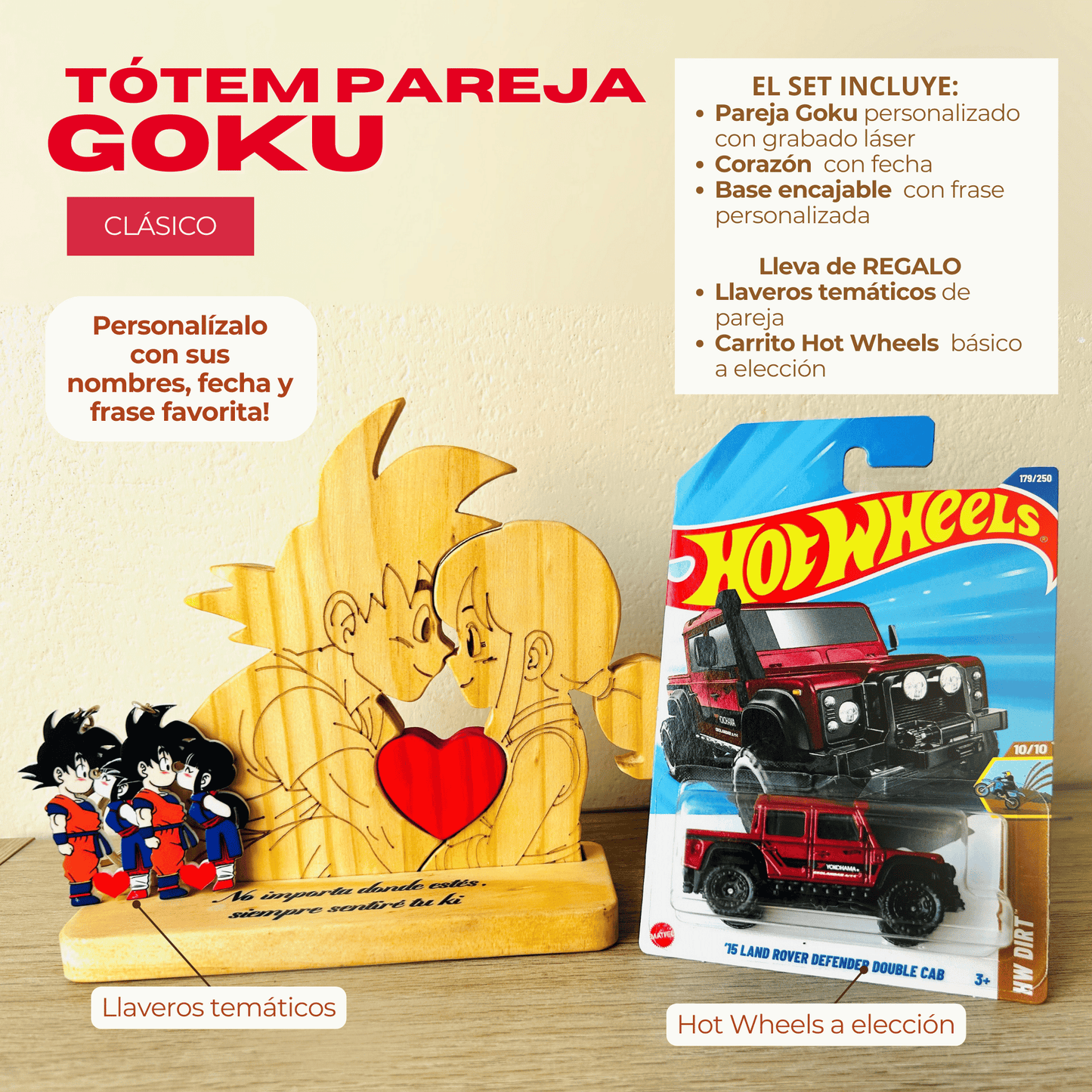 Box Pareja Versión Goku PREMIUM