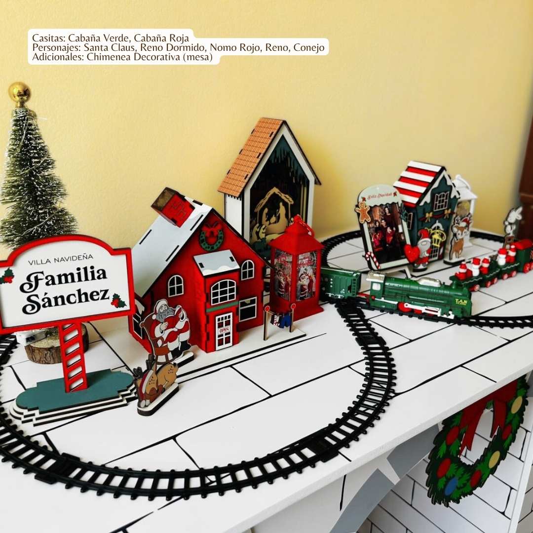 Villa Navideña XL + Tren Polar