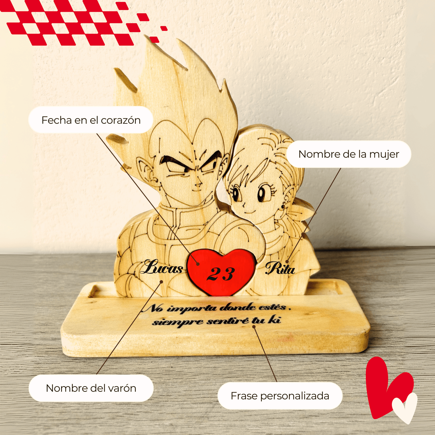 Box Pareja Versión Vegeta PREMIUM
