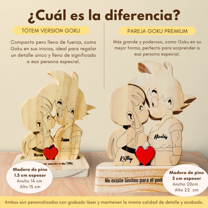 Pareja Goku PREMIUM