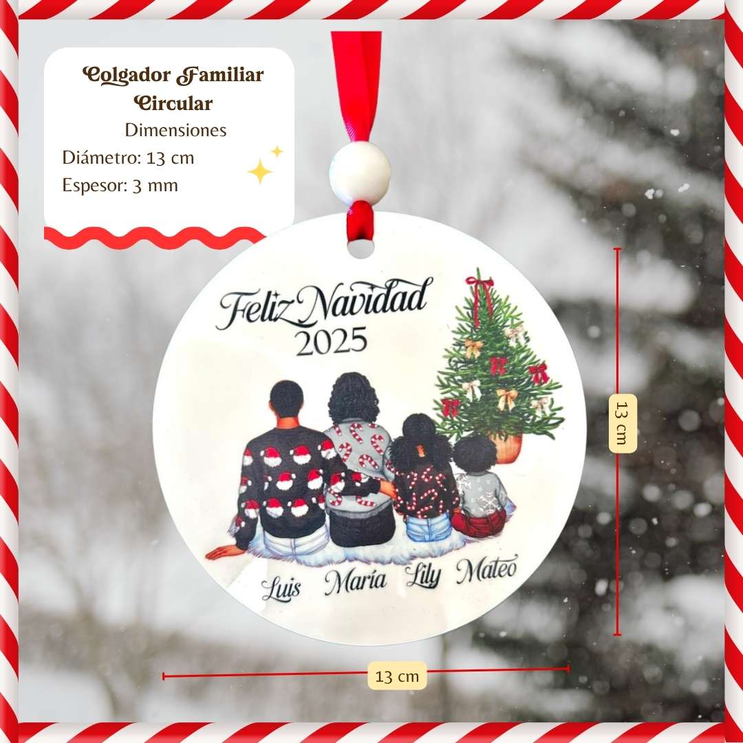 Esfera Familiar Personalizada