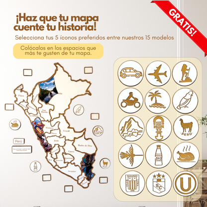 Mapa Viajero del Perú XL