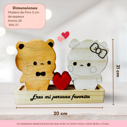 Pareja versión Bubu y Dudu