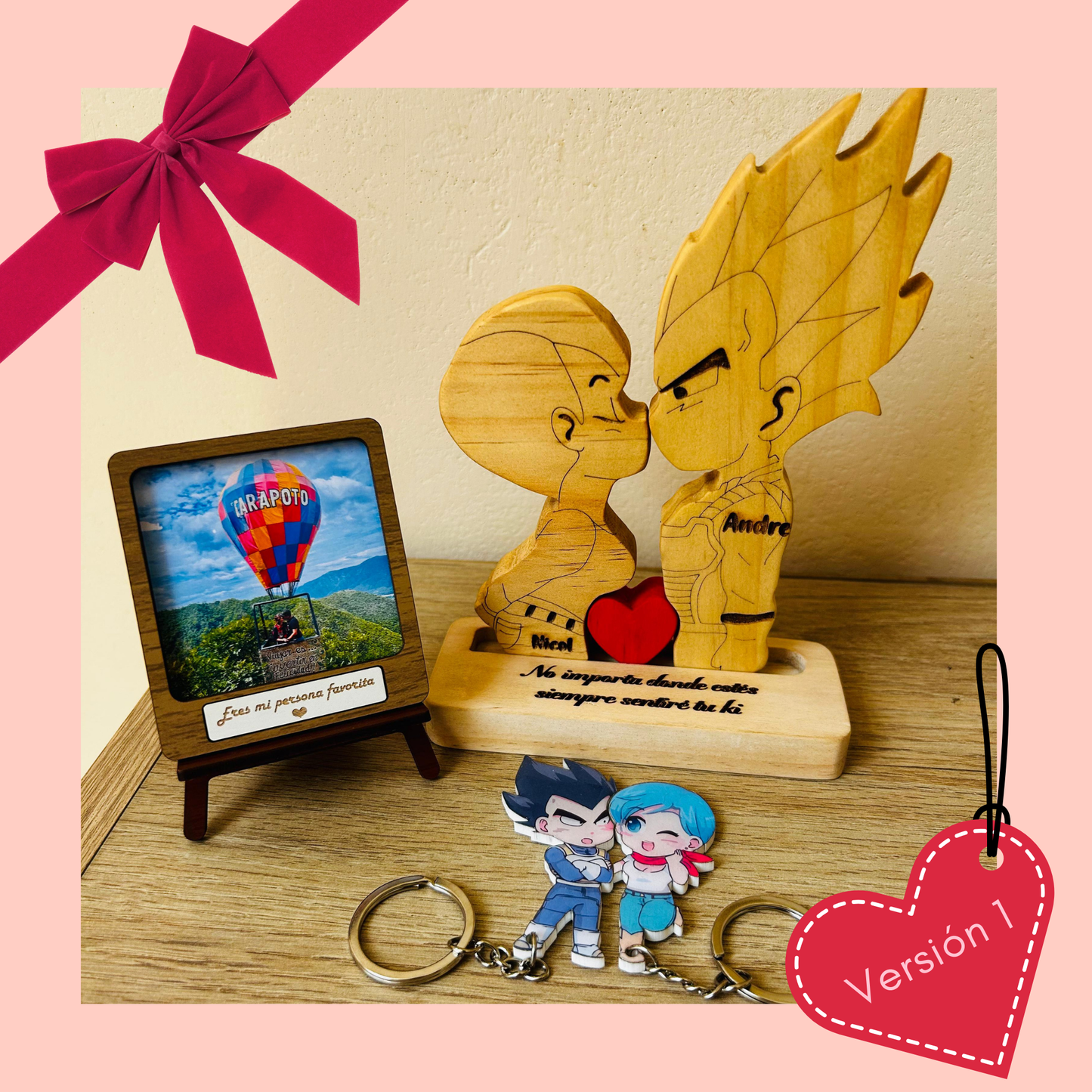 Tótem Pareja Vegeta
