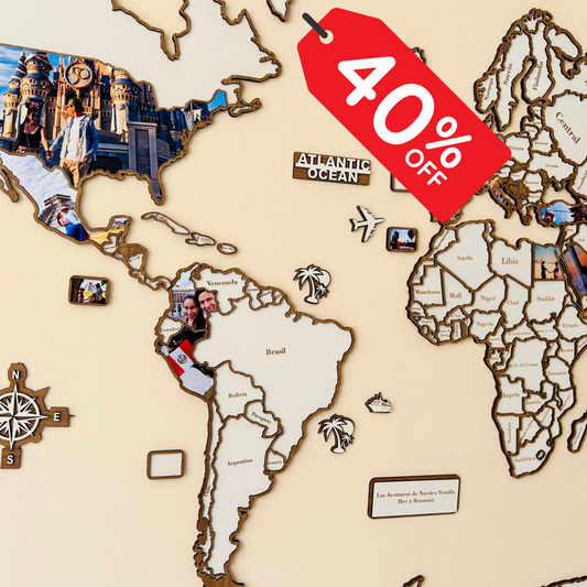 Mapa Mundi Viajero Puzzle