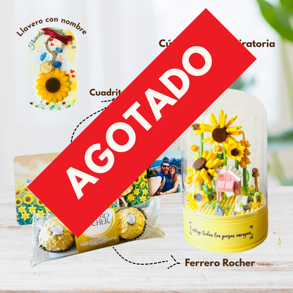 Box Armable Flores Amarillas