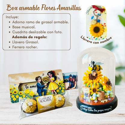 Box Armable Flores Amarillas