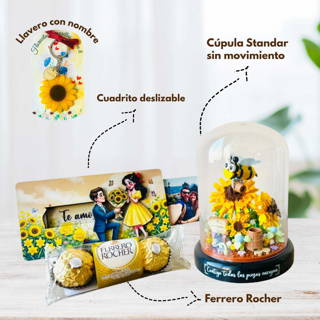 Box Armable Flores Amarillas