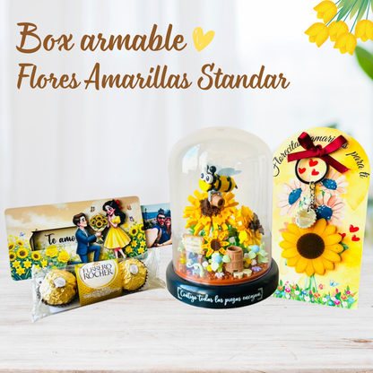 Box Armable Flores Amarillas