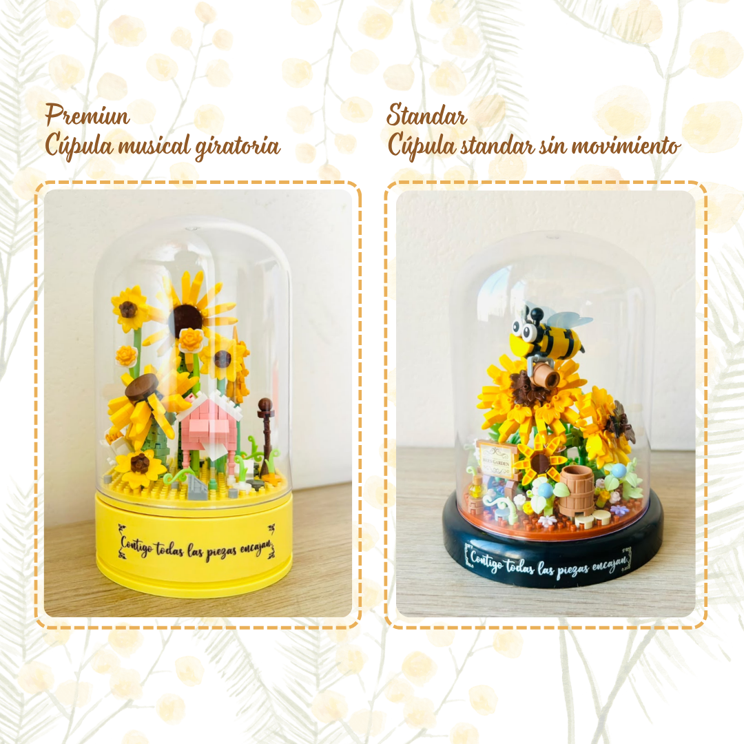 Box Armable Flores Amarillas