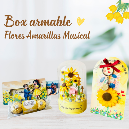 Box Armable Flores Amarillas