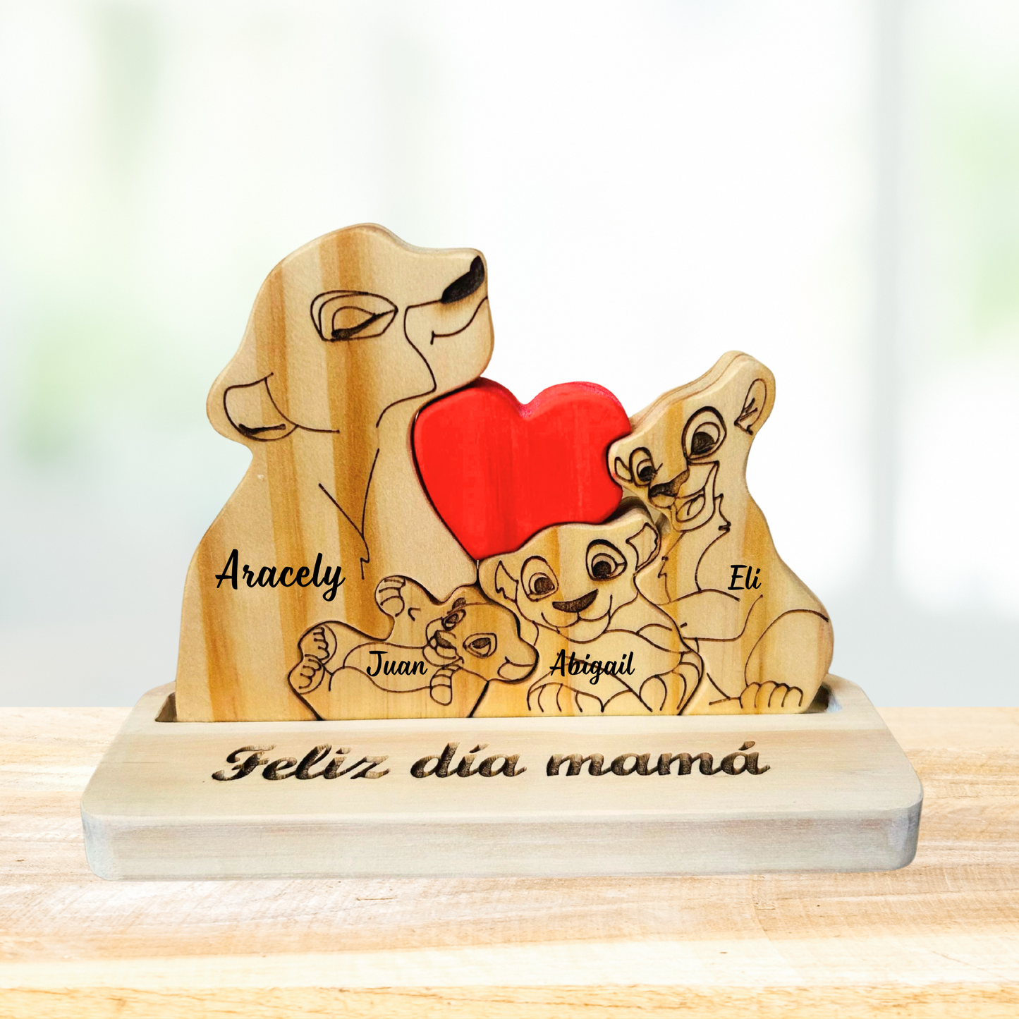 Mamá Leona y Cachorro Versión 1