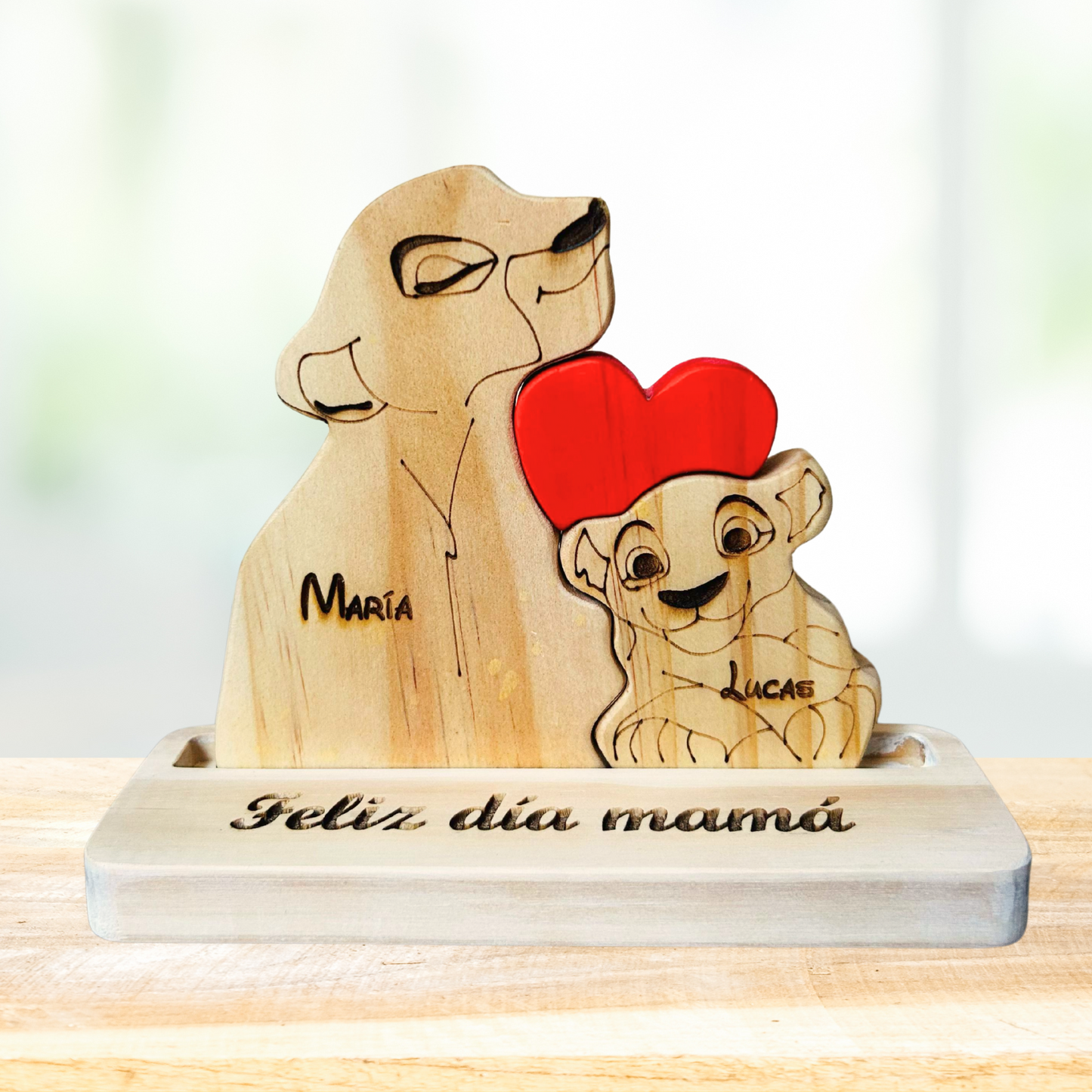 Mamá Leona y Cachorro Versión 1