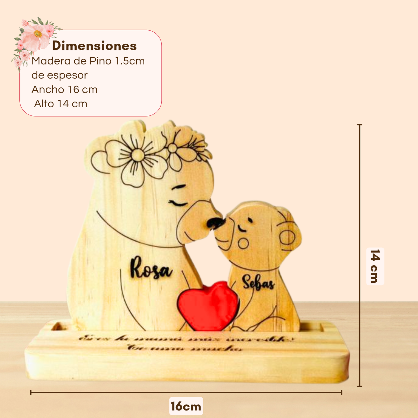 Mamá osa & cachorro DDM