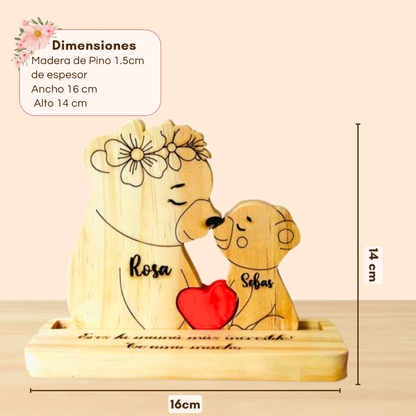 Mamá osa & cachorro DDM