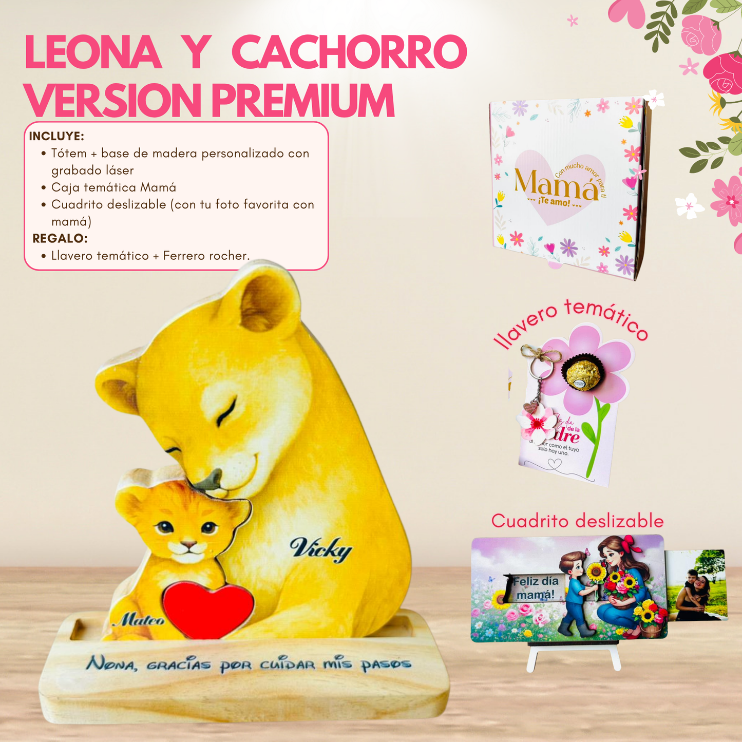Mamá Leona & cachorro  DDM