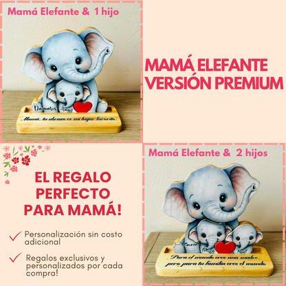 Mamá Elefante & Cachorro PREMIUM DDM