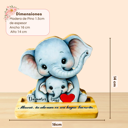 Mamá Elefante & Cachorro PREMIUM DDM