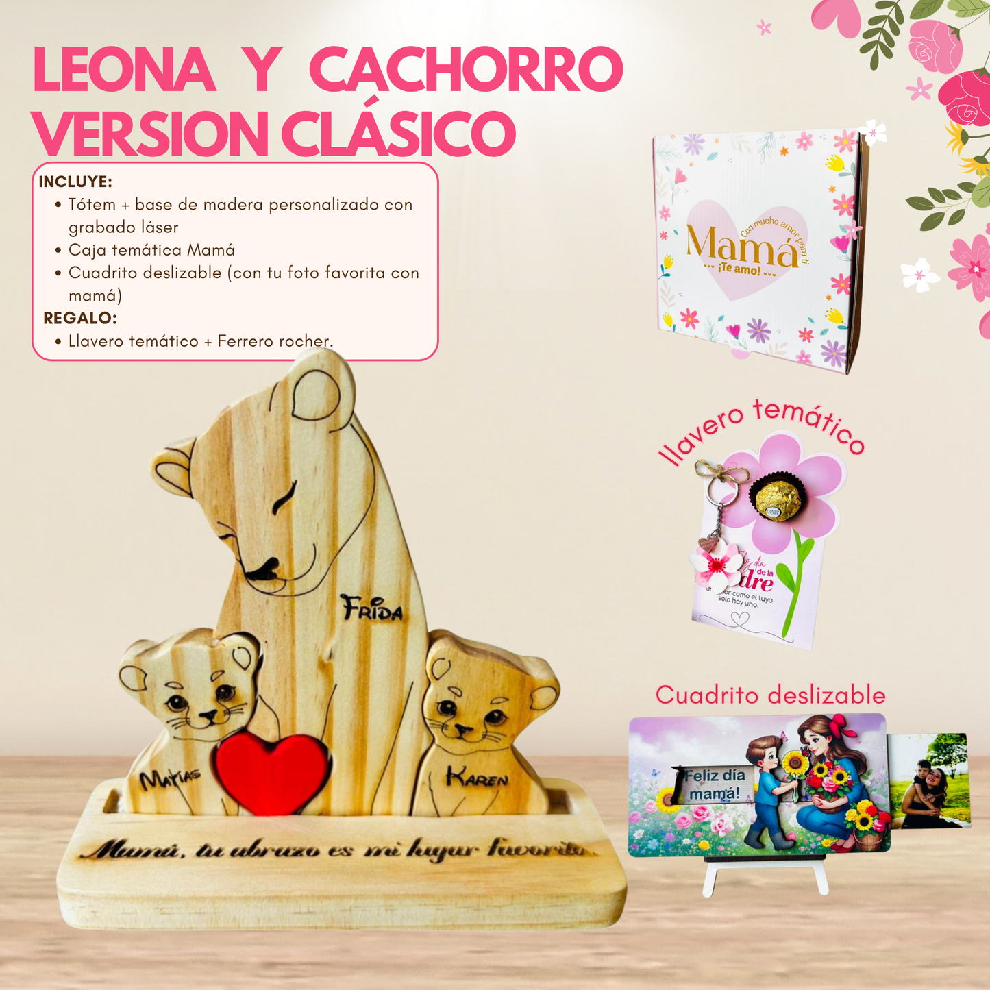 Mamá Leona & cachorro  DDM