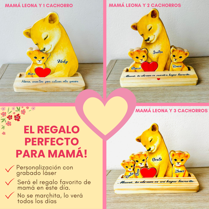 Mamá Leona & cachorro  DDM