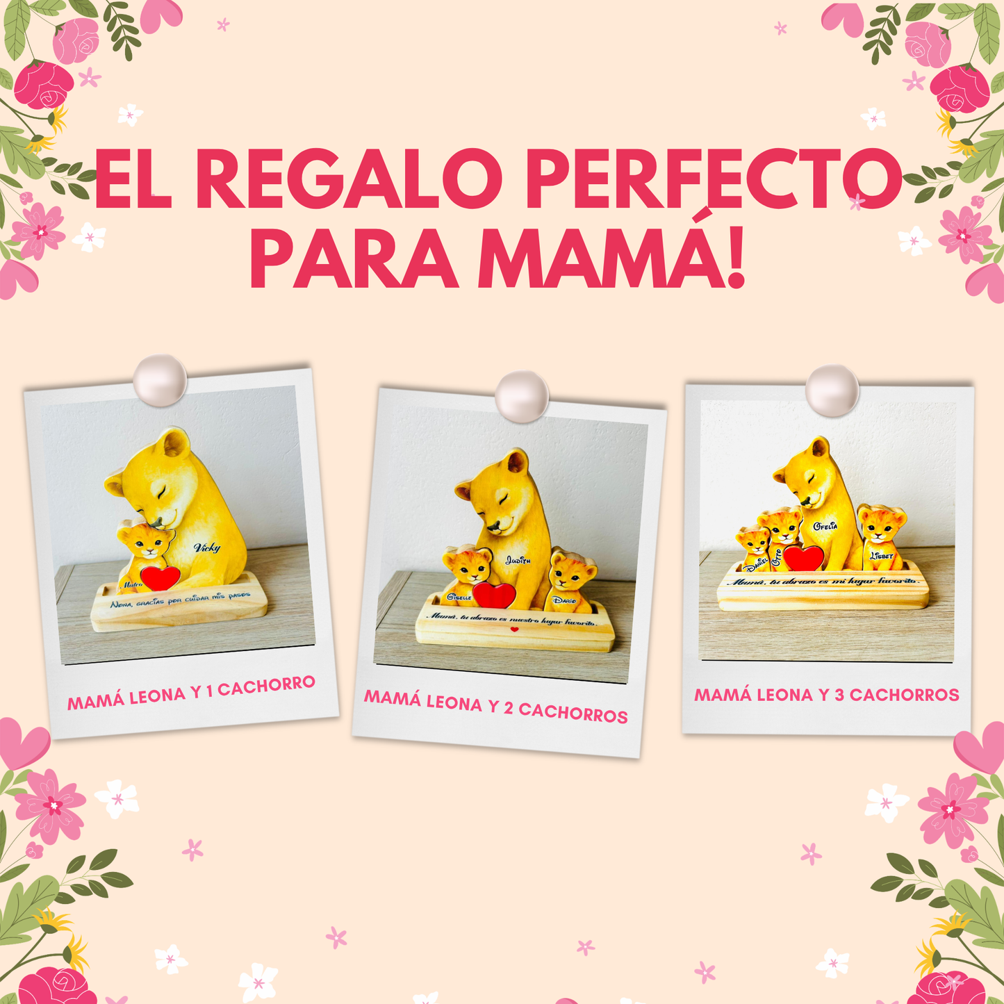 Mamá Leona & cachorro  DDM