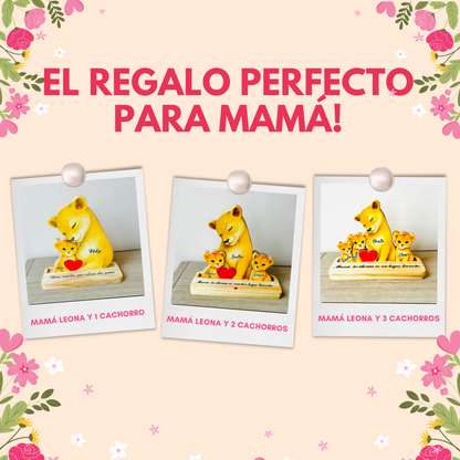 Mamá Leona & cachorro  DDM