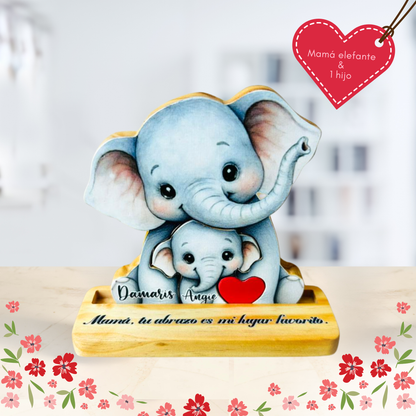 Mamá Elefante & Cachorro PREMIUM DDM