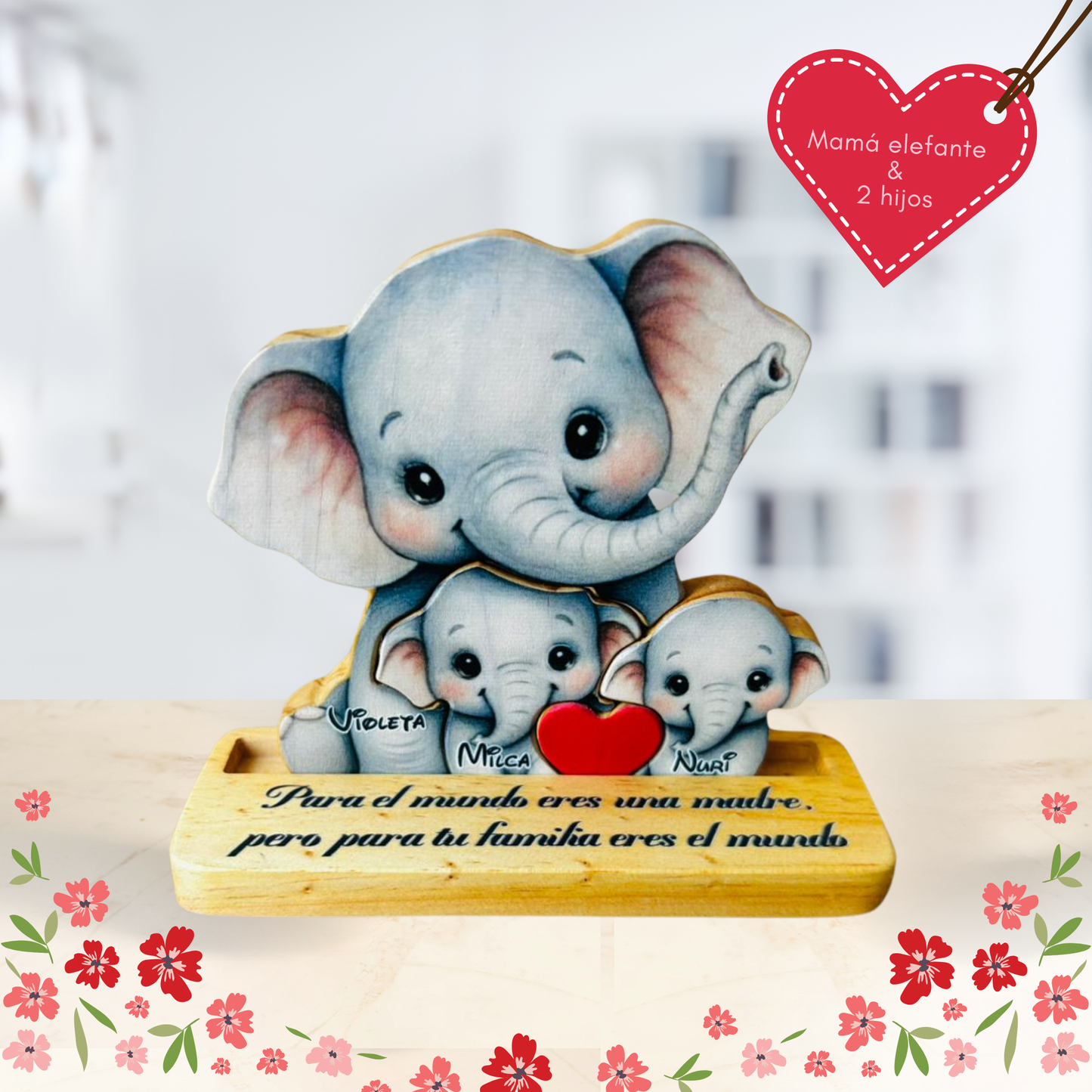 Mamá Elefante & Cachorro PREMIUM DDM