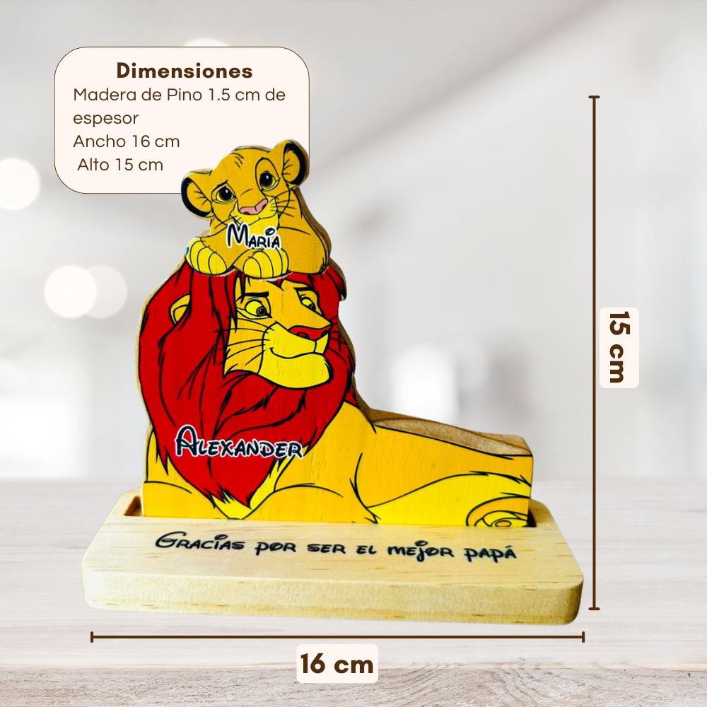 Papá Rey León Versión 2