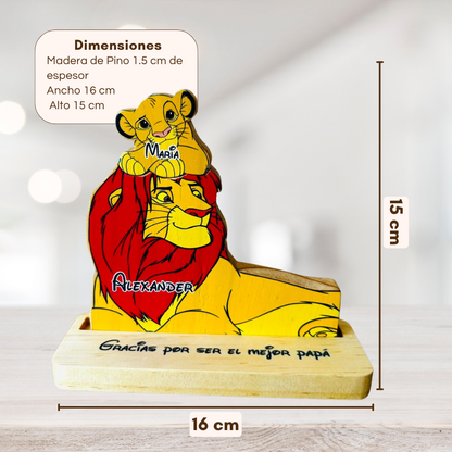 Papá Rey León Versión 2