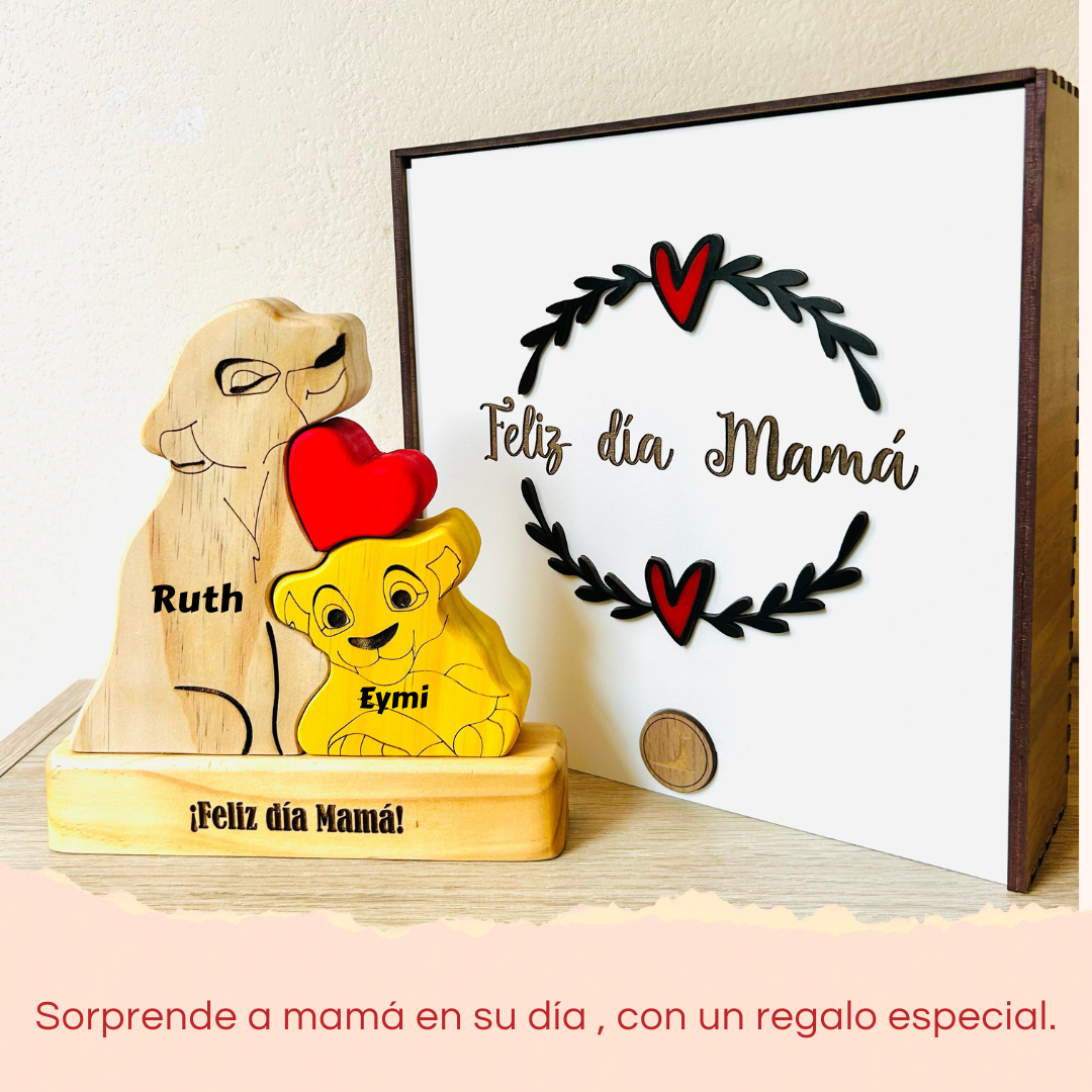 Mamá Leona y Cachorro Versión 1