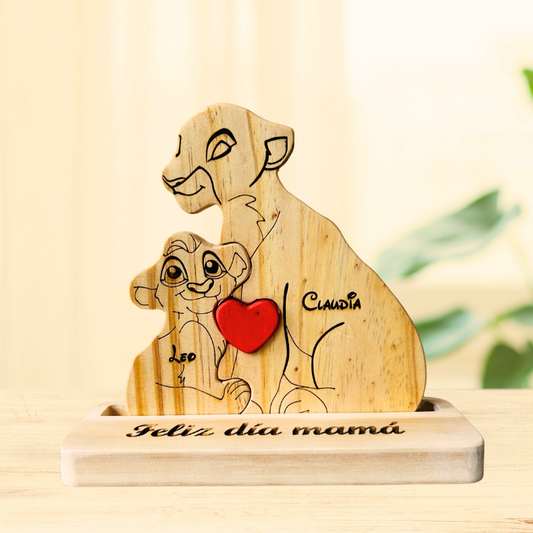 Mamá Leona y Cachorro Versión 2