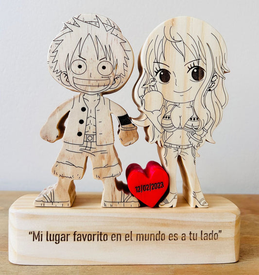 Box pareja One Piece