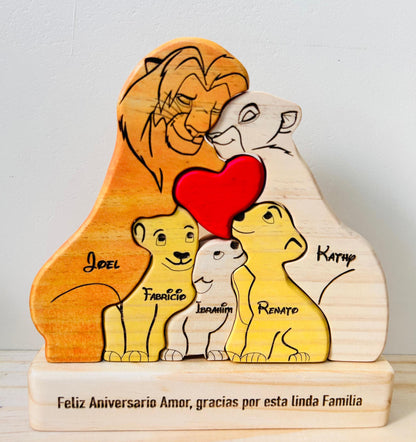 Familia versión El Rey León