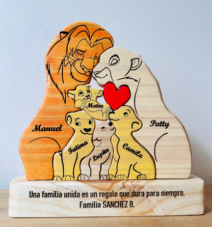 Familia versión El Rey León