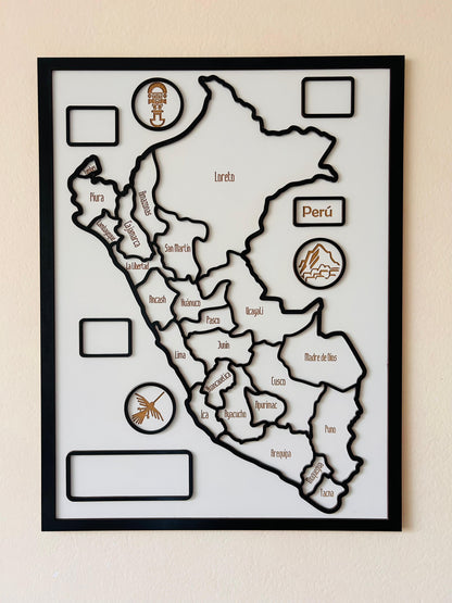 Mapa Viajero del Perú