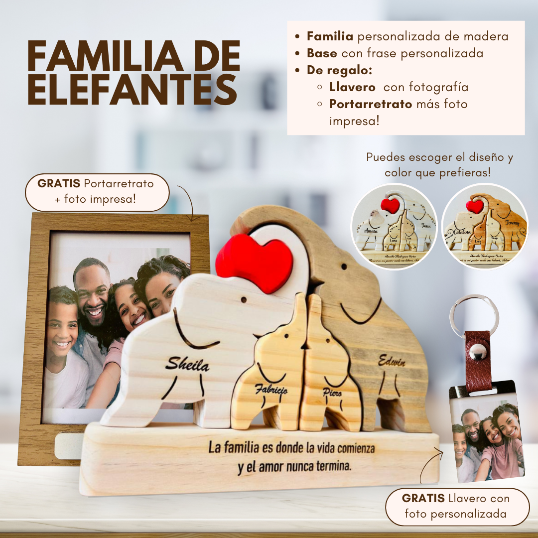 Familia de Elefantes