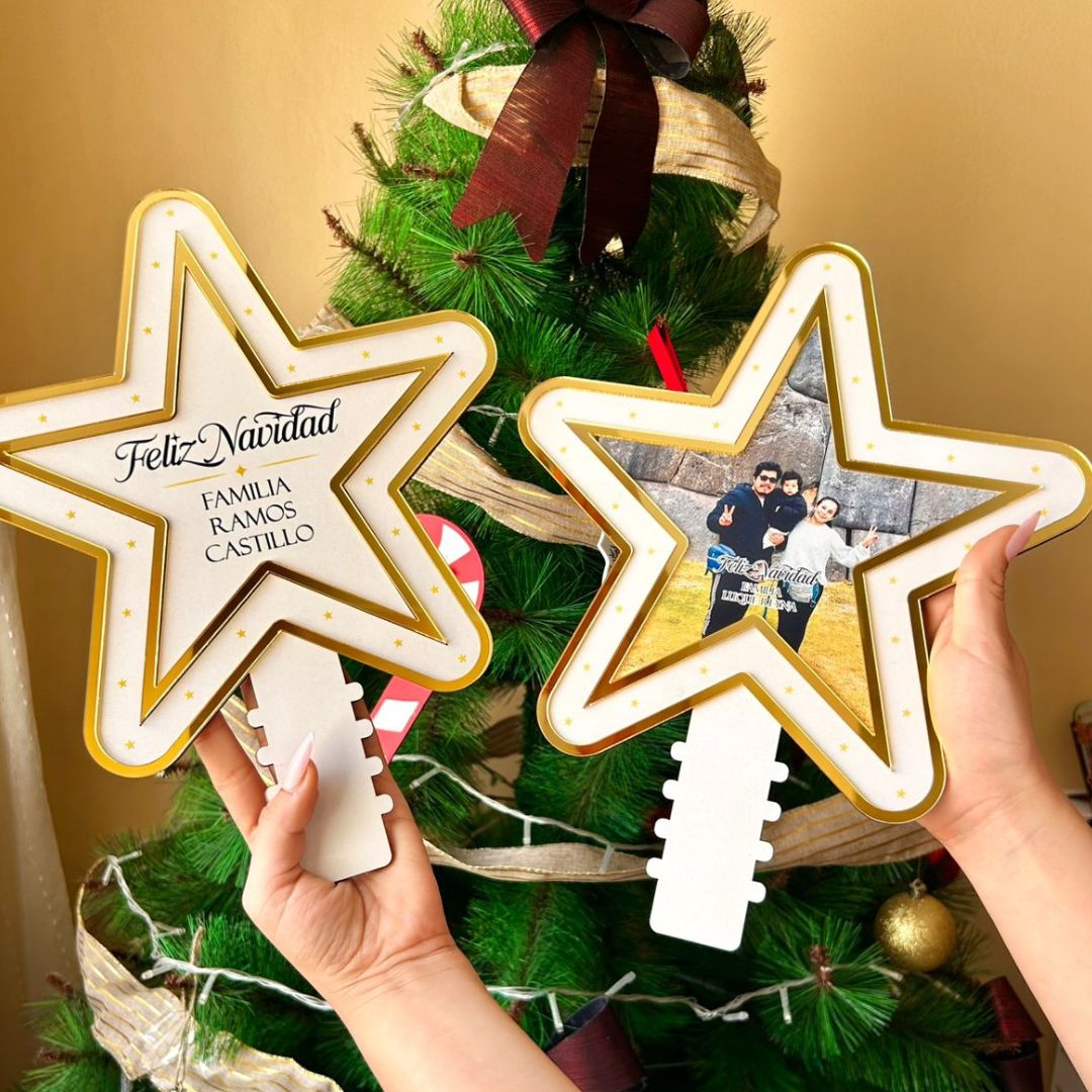 Estrella Personalizada con Fotografía