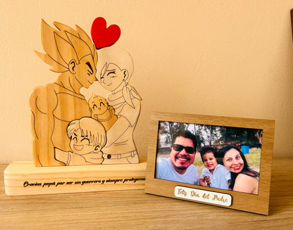 Familia versión DBZ Vegeta