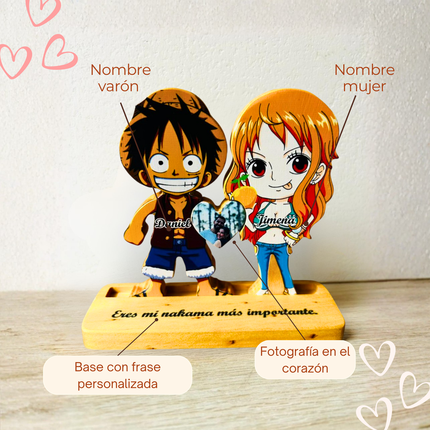 Tótem Pareja One Piece