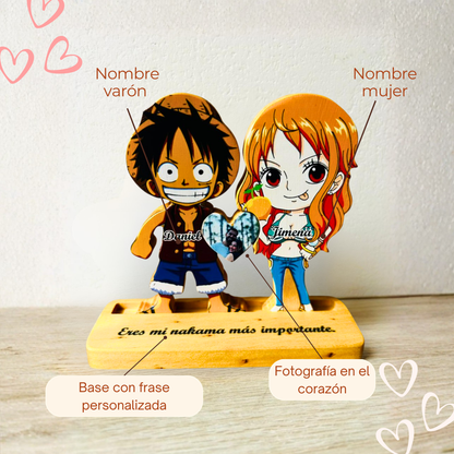 Tótem Pareja One Piece