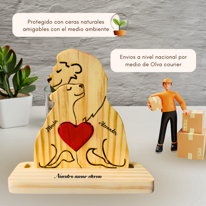 Tótem Parejas Leones