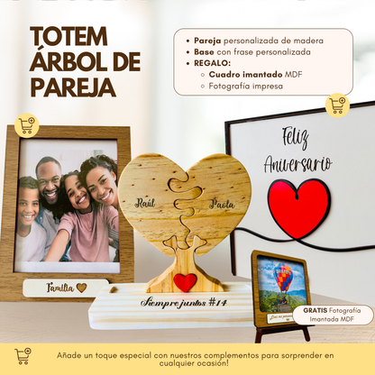 Tótem Árbol pareja