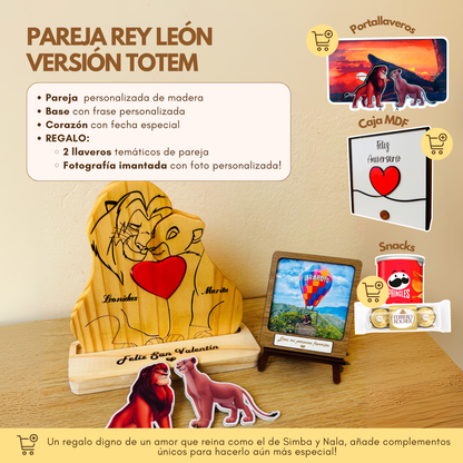 Pareja versión Rey León