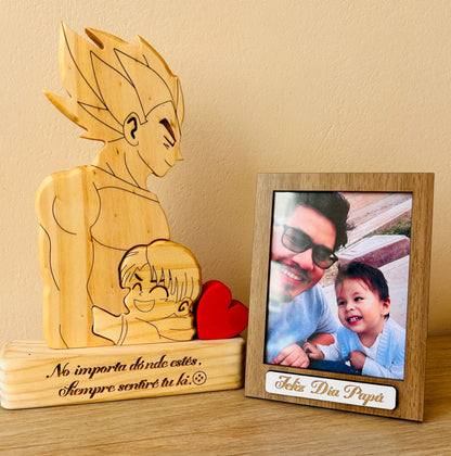 BOX PREMIUM Vegeta e hijo