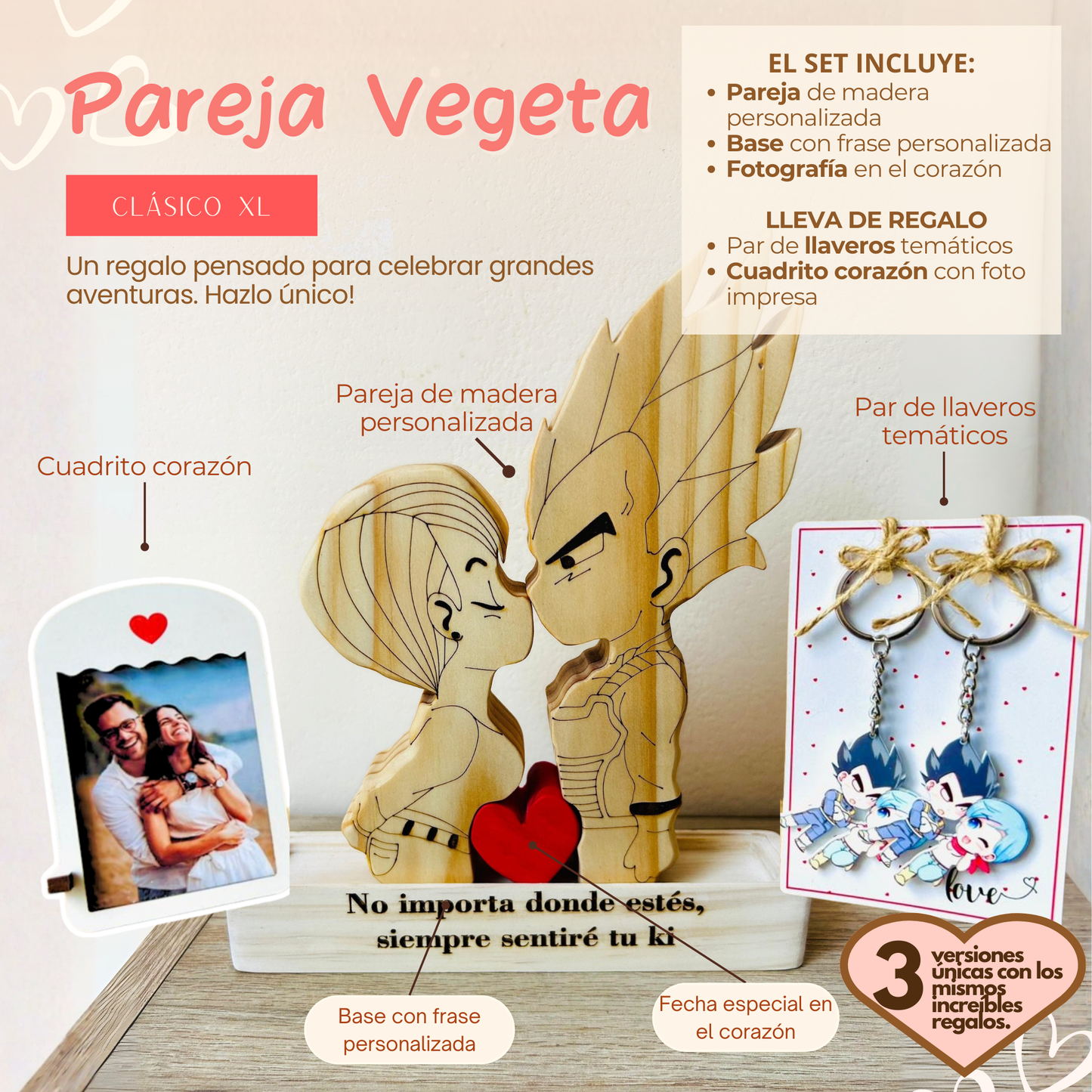 Tótem Pareja Vegeta