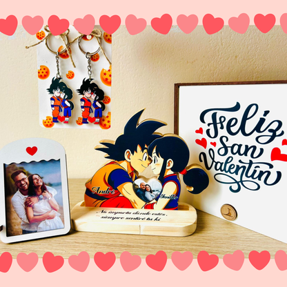 Tótem Pareja Goku