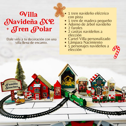 Villa Navideña XL + Tren Polar